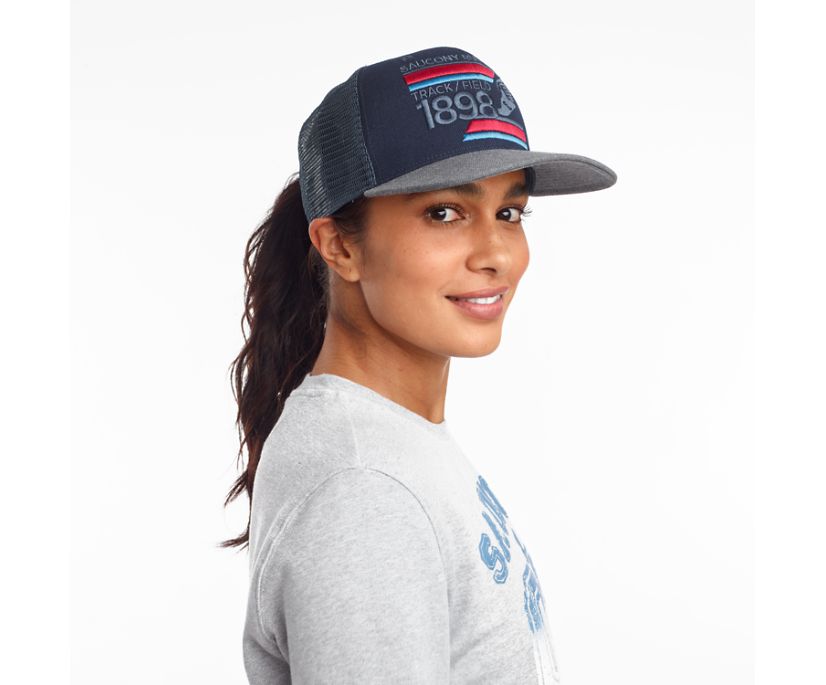 Women\'s Saucony Trucker Hats Navy | Singapore 365QMAZ